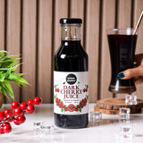 Urban Platter Pure Canadian Dark Cherry Juice, 350ml (Unsweetened | Supports Sleep, Recovery, Joint Health | Antioxidant Powerhouse | Preservative-Free)