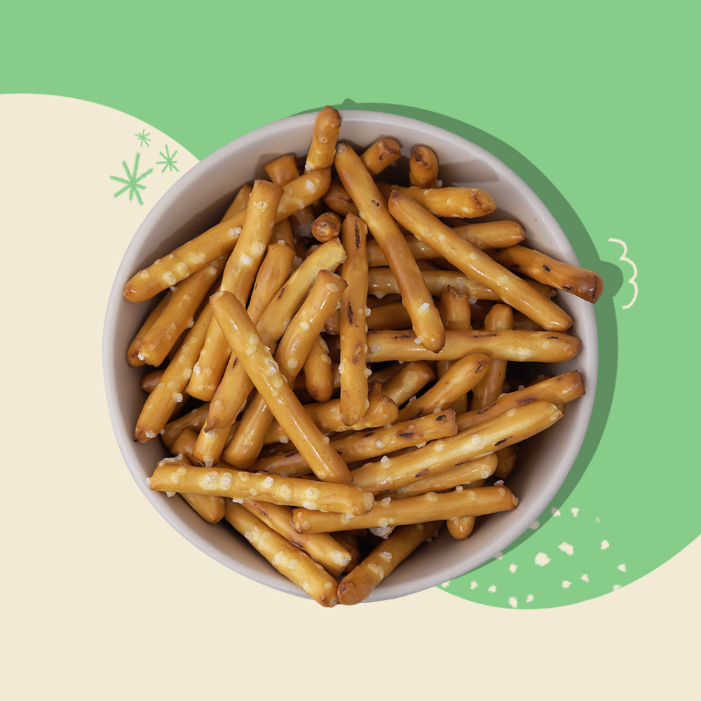 Atom Eats Salted Pretzel Mini Sticks, 30g