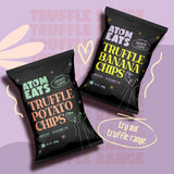 Truffle Banana Chips, 50g (Sweet & Savoury Gourmet Snack, Rich Truffle Flavour, Crispy Banana Chips)