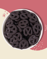 Atom Eats Dark Chocolate Dipped Pretzels, 30g