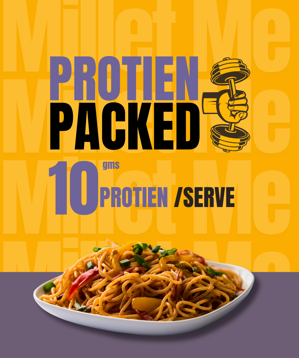 Millet Me Jowar Spinach Fettucine, 220g (Wholesome and Comforting Pasta Alternative)
