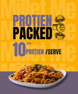 Millet Me Jowar Spinach Fettucine, 220g (Wholesome and Comforting Pasta Alternative)