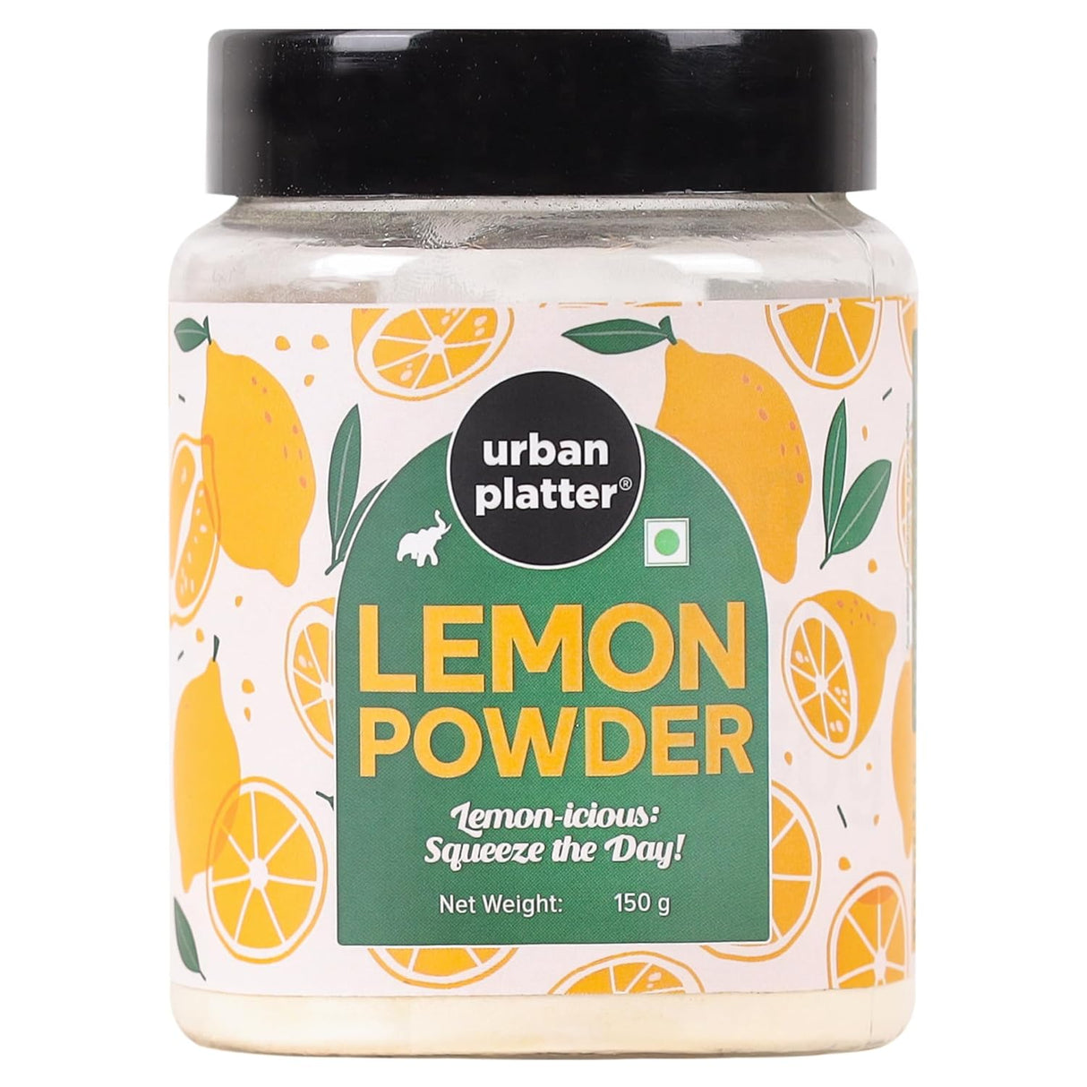 Urban Platter Lemon Powder, 150g [Citrusy, Refreshing Flavour, Cooking-friendly, Quick and Easy Use].