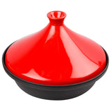 Urban Platter Tajine Pot, 2L (Cast Iron Base with Enamelled Lid, Induction & Flame Friendly, Moroccan Cooking Pot, Slow Cooking, Braising & Serving) - product image 2