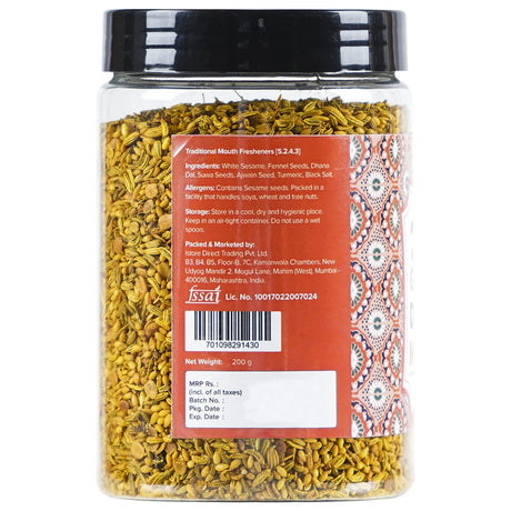 Urban Platter Traditional Gujarati Digestive Mukhwas, 200g (Mouth Freshener | Digestive | After-Meal Snack | Rich in Fibre)