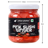 Urban Platter Pink Sushi Ginger, 190g, Drained Weight 110g [Gari, Japanese style pickled ginger, Sushi Ingredient, Thinly Sliced, Perfectly Aromatic] - product image 7
