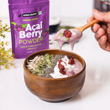 Urban Platter Freeze-dried Acai Berry Powder, 30g (Brazilian Superfood | Rich in Antioxidants | Perfect for Smoothies & Bowls)