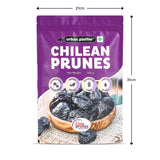 Urban Platter Chilean Prunes, 250g (Whole Dried Pitted Prunes | Dried Plums | Unsweetened)