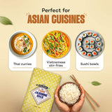 Urban Platter Thai Jasmine Rice, 1kg (Long Grain | Aromatic and Soft | Thai Cuisine)