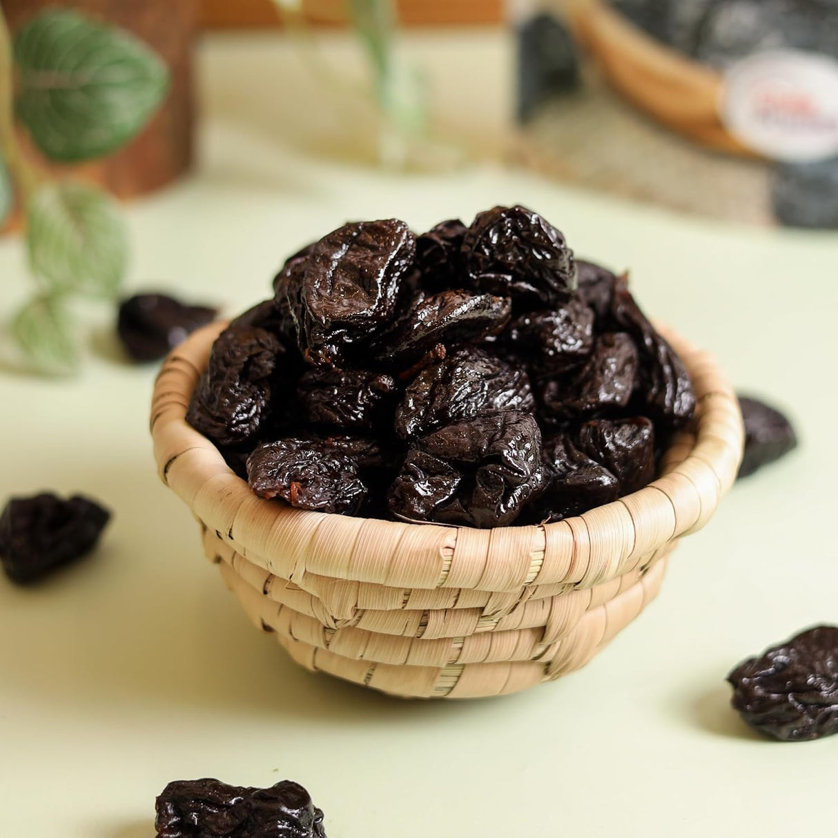 Urban Platter Chilean Prunes, 250g (Whole Dried Pitted Prunes | Dried Plums | Unsweetened)