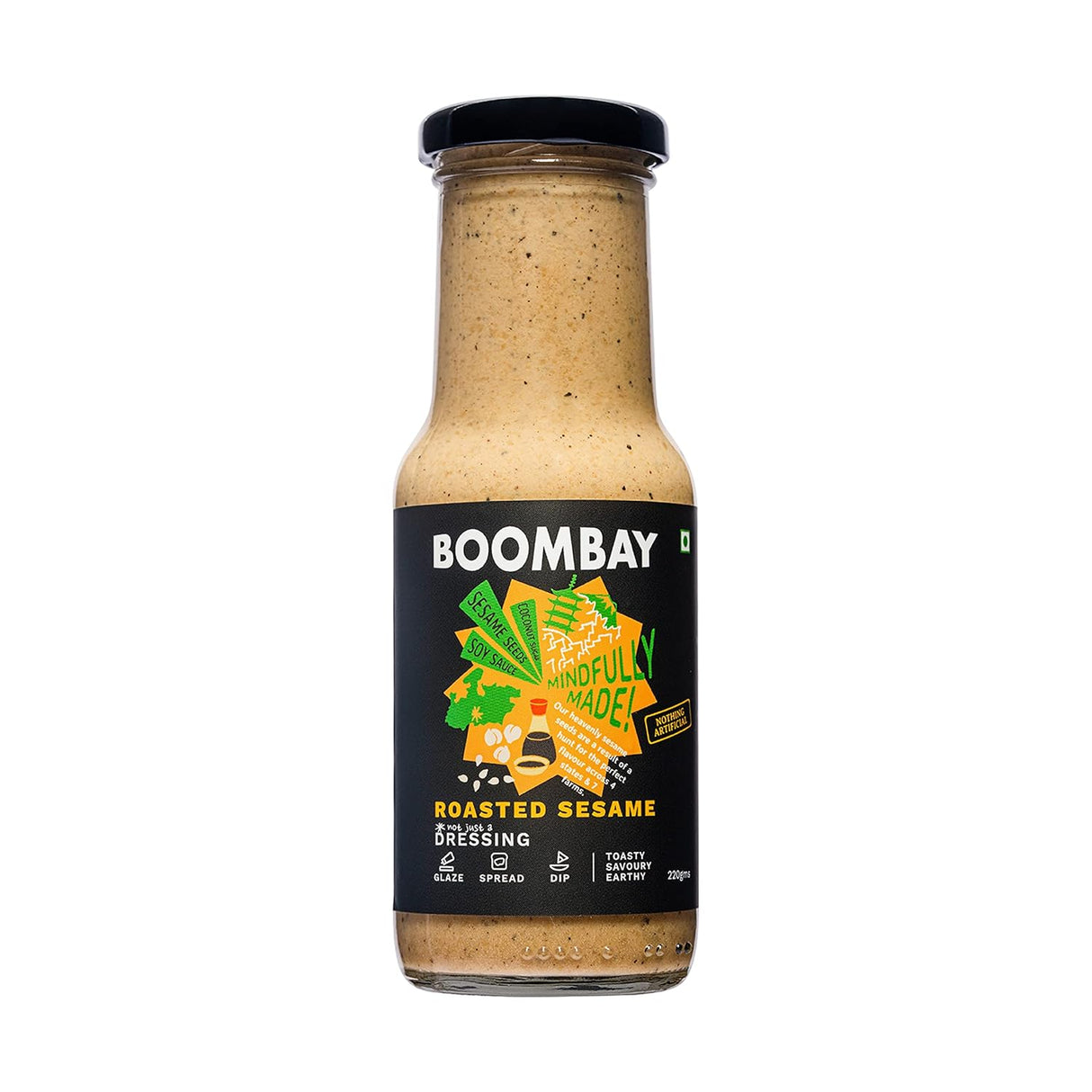 BOOMBAY Roasted Sesame Salad Dressing 220g