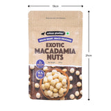 Urban Platter Bold and Exotic Macadamia Nuts, 250g (Grade A, Crunchy, perfect for guilt-free snacking)