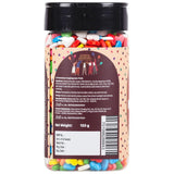Urban Platter Rainbow Mini Heart Sprinkles, 150g (Dairy-Free Tiny Decorative Sprinkle Candy for Cuunitakes, Cakes, Brownies, Doughnuts, Cookies and Ice Creams)
