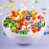 Urban Platter Rainbow Mini Heart Sprinkles, 150g (Dairy-Free Tiny Decorative Sprinkle Candy for Cuunitakes, Cakes, Brownies, Doughnuts, Cookies and Ice Creams)