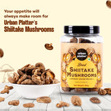 Urban Platter Dried Shiitake Mushrooms, 100g (Umami-Rich | Perfect for Asian Soups, Stir-Fries & Sushi | Rehydrates Quickly)
