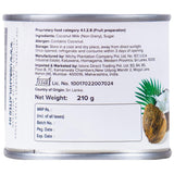 Urban Platter Condensed Coconut Milk, Sweetened, 210g (Perfect for Mithai, Fudge, & Baking, Additive-Free)
