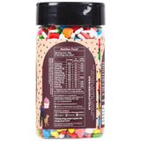 Urban Platter Rainbow Mini Heart Sprinkles, 150g (Dairy-Free Tiny Decorative Sprinkle Candy for Cuunitakes, Cakes, Brownies, Doughnuts, Cookies and Ice Creams)