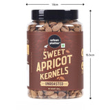 Urban Platter Sweet Apricot Kernels, 500g (Rich in Protein & Fiber, Add to Fruit Salads, Oatmeal, Trail Mixes, Desserts, Baked Goods, Crunchy & Delicious)