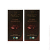 77% Single Origin Malabar Hills Dark, India Organic Chocolate, 75g (Pack of 2)