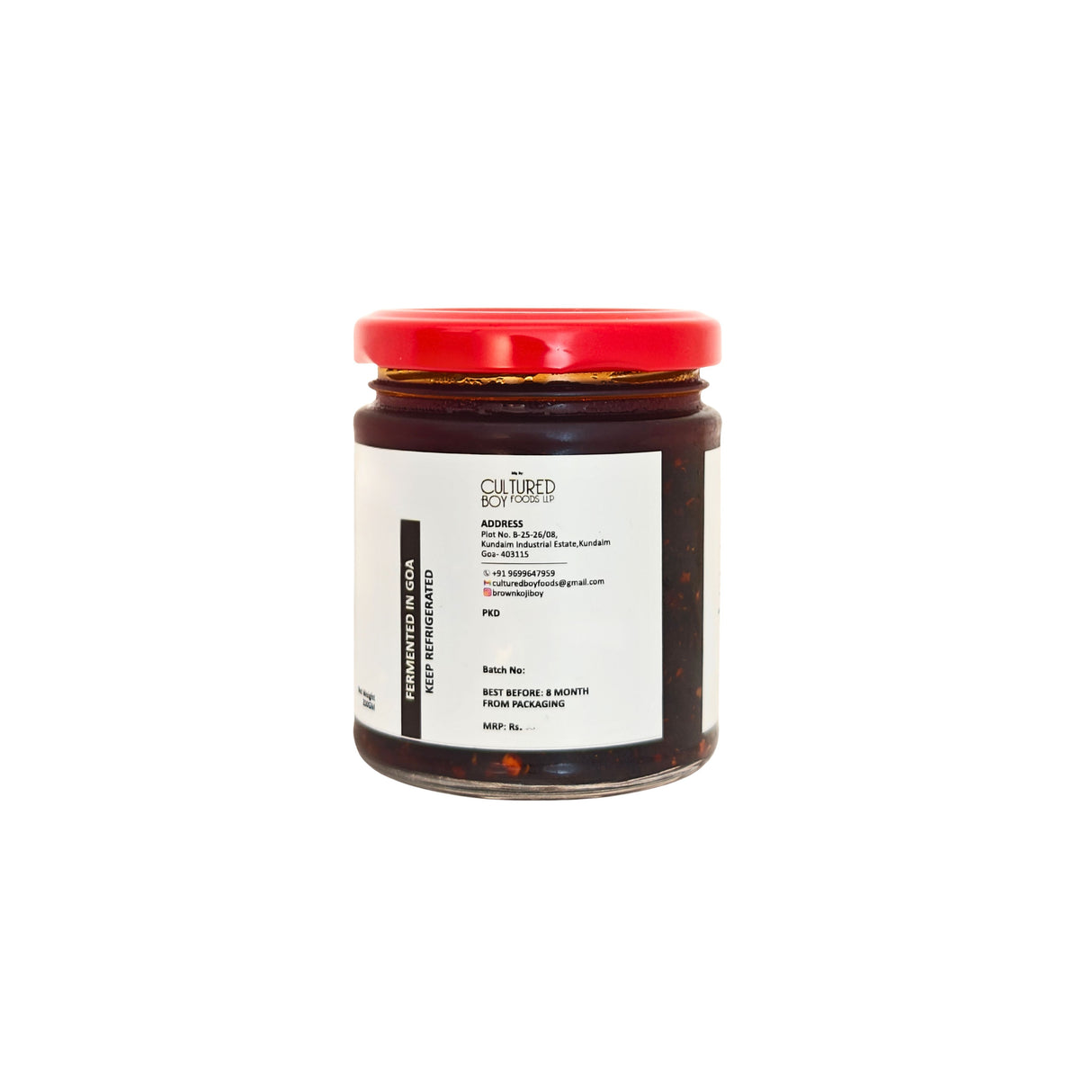 Brown Koji Boy Shiitake Chilli Crisp, 200g (Earthy, Savory, Crispy Heat)