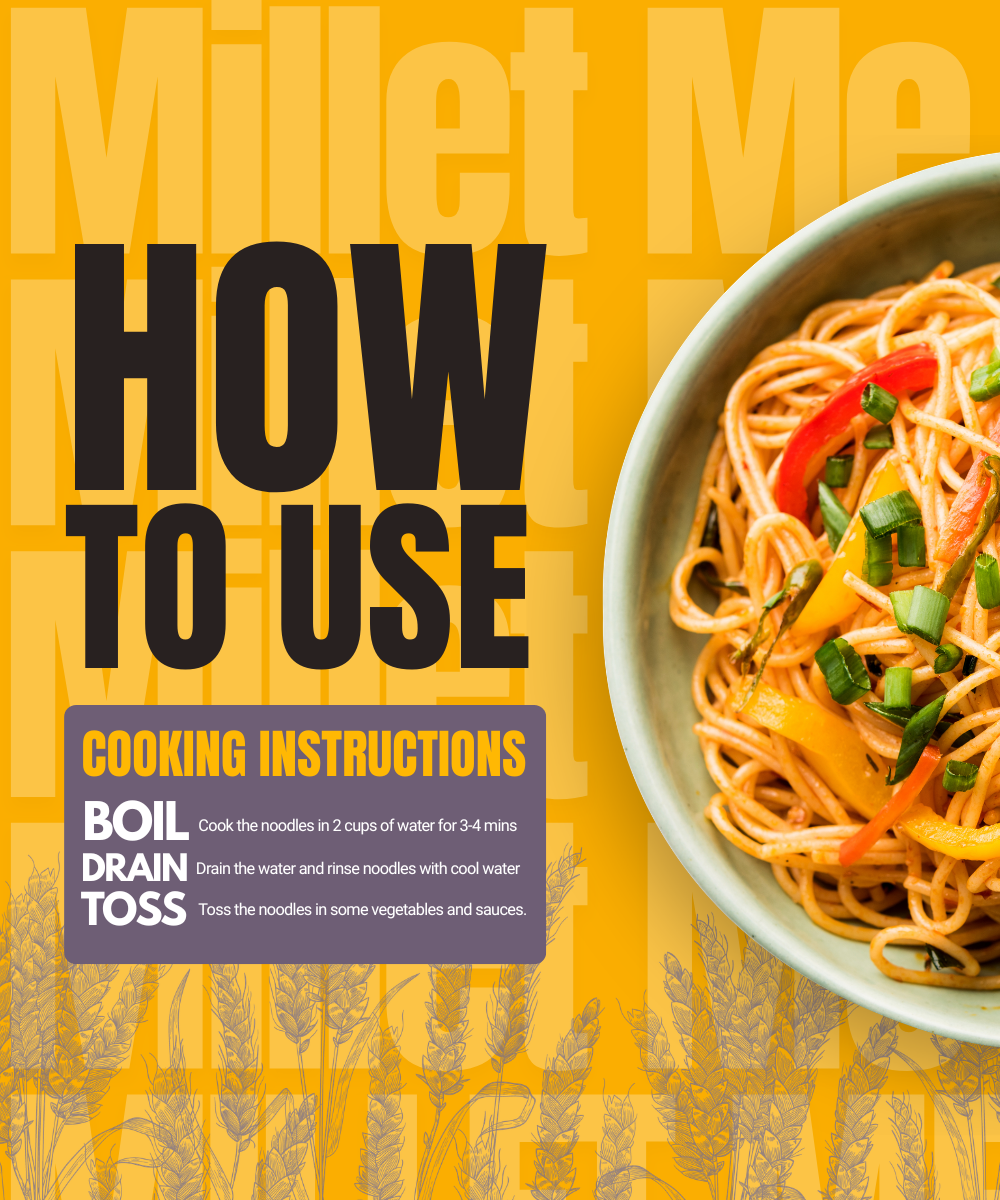 Millet Me Jowar Spinach Fettucine, 220g (Wholesome and Comforting Pasta Alternative)