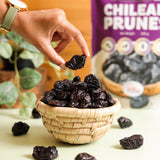 Urban Platter Chilean Prunes, 250g (Whole Dried Pitted Prunes | Dried Plums | Unsweetened)