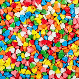 Urban Platter Rainbow Mini Heart Sprinkles, 150g (Dairy-Free Tiny Decorative Sprinkle Candy for Cuunitakes, Cakes, Brownies, Doughnuts, Cookies and Ice Creams)