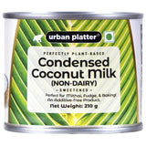 Urban Platter Condensed Coconut Milk, Sweetened, 210g (Perfect for Mithai, Fudge, & Baking, Additive-Free)