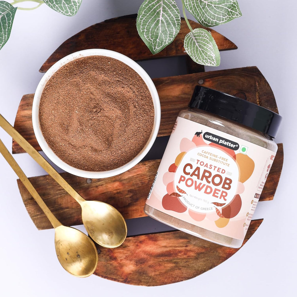 Urban Platter Toasted Carob Powder, 150 g