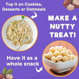 Urban Platter Bold and Exotic Macadamia Nuts, 250g (Grade A, Crunchy, perfect for guilt-free snacking)