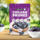 Urban Platter Chilean Prunes, 250g (Whole Dried Pitted Prunes | Dried Plums | Unsweetened)