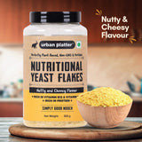 Urban Platter Nutritional Yeast Flakes, 300g (Rich in Vitamin B12, Gluten-Free, Perfectly Plant-Based Nutty and Cheesy Nooch, Savoury Seasoning)