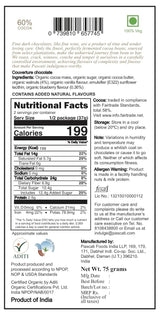 Pascati Chocolate Walnut Dark, Usda Organic Chocolate, 75G (Pack Of 2)