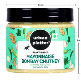 Urban Platter Bombay Chutney Mayo, 300g [Dairy-free Mayonnaise, No Palm Oil, No Trans-fat]