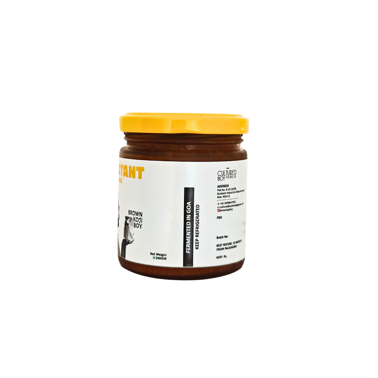 Brown Koji Boy Instant Miso Soup, 200g (Soy-Free, Vegan & Ready in Minutes)