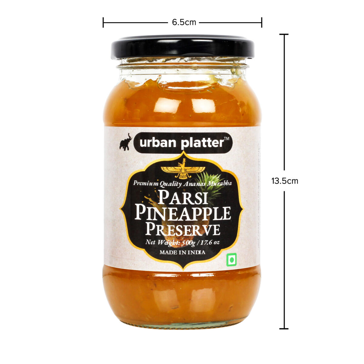 Urban Platter Parsi Pineapple Preserve, 500g