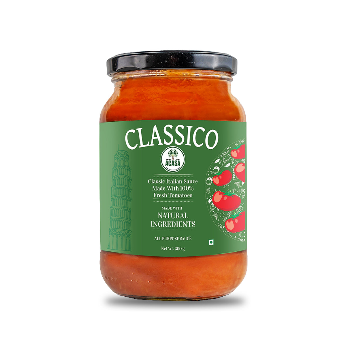 Acasa Classico Sauce by Little Italy, 300g