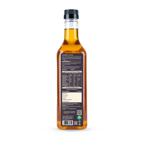 Mustard Oil/Sarso Ka Tel, 1L (Made using farm grown Mustard seeds, Cold-Pressed and Single-Filtered Oil for healthier Cooking, Kacchi Ghani, Natural and Unrefined)