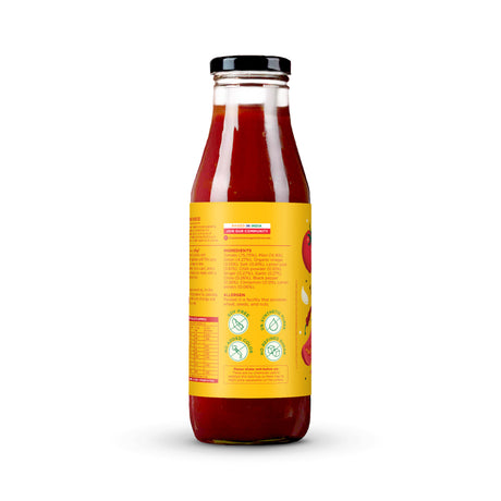 Truemato Ketchup - Spicy Tomato Ketchup 300g (Naturally Made with 75% Fresh Tomatoes, No Refined Sugar)