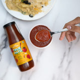 Two Brothers Organic Farms Truemato Ketchup - Spicy Tomato Ketchup 300g (Naturally Made with 75% Fresh Tomatoes, No Refined Sugar)
