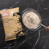 Two Brothers Organic Farms Khapli Multigrain Atta, 1kg (8 Super Grains Flour Mix, Diabetic Friendly, High Fibre & High Protein, Low GI Atta, Khapli, Jowar, Jau, Ragi, Soybean, Kulthi, Chana, Alsi)