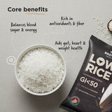 Two Brothers Organic Farms Kalanamak Rice, 1kg (Low GI, Diabetic-Friendly Native Aromatic Rice, Rich in Iron & Zinc, Gut Nourishing, Perfect for Pulao, Biryani & Curries)