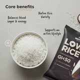 Kalanamak Rice, 1kg (Low GI, Diabetic-Friendly Native Aromatic Rice, Rich in Iron & Zinc, Gut Nourishing, Perfect for Pulao, Biryani & Curries)