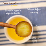 A2 Ghee, 500ml (Free-grazed, Grass-fed Desi Gir Cows, Traditional Bilona Method, Pure, Natural and Healthy Ghee, Farm-Made A2 Cow Ghee with Probiotics for Gut Health)