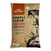 Khapli Wheat Flour,2kg (Source of Fiber for Easy Digestion, Stoneground Emmer Wheat Flour, Khapli Atta)