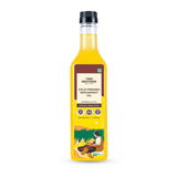 Groundnut Oil, 1L (Cold Pressed Kacchi Ghani, Unrefined, Single-Filtered, Natural Shengdana Oil for Cooking & Frying, Rich Nutty Aroma, Mungfali Tel)