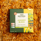 Two Brothers Organic Farms Handmade Sugarcane Jaggery Block, 900g (Unrefined, Preservative-Free, Nutrient-Rich Gud, Iron-Boosting, Healthy Sugar Substitutes)
