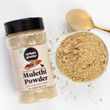 Urban Platter Mulethi Powder Shaker Jar, 90g / 3.2oz [Indian Liquorice Roots Nourishing, Energy Booster]