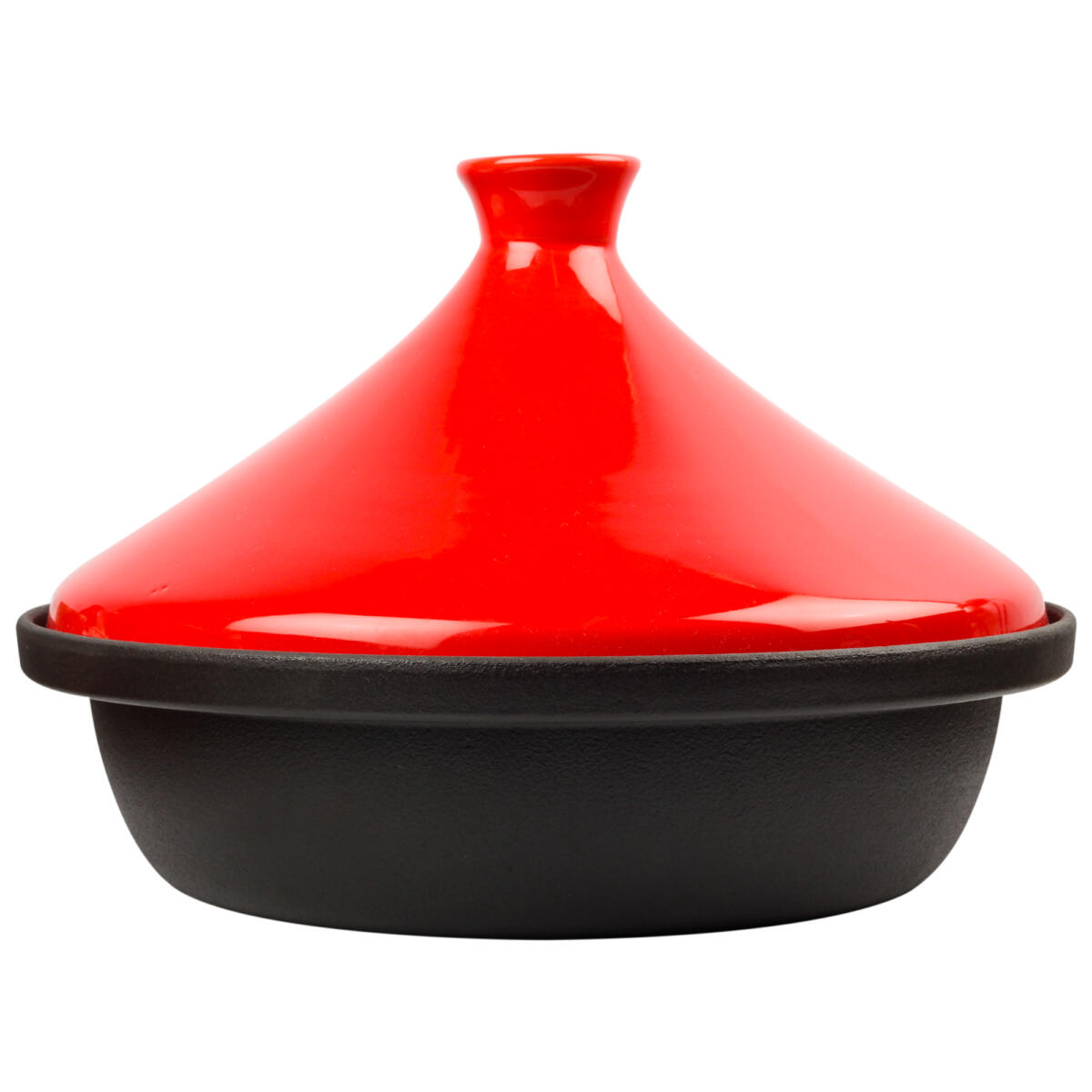 Urban Platter Tajine Pot [Induction-Friendly & Flame Friendly, Cast Iron Bottom]