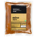 IKIGAI Shiro Miso Paste,1Kg / 35.2oz [All Natural, Light Miso & Soy-Based]